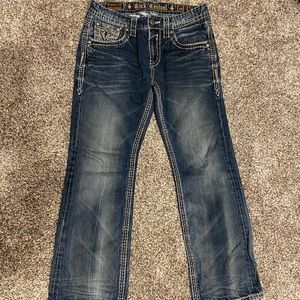 Men’s Rock Revival Jeans Size 33R